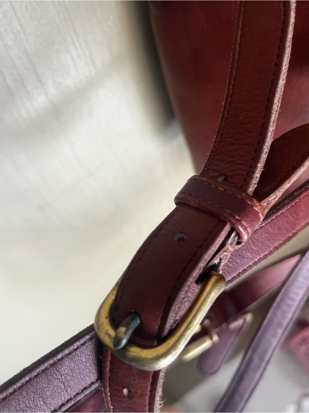 Coach H50-9960 Daypack Brown Leather Mini Backpack Purse Turn-Lock Closure - Picture 14 of 14